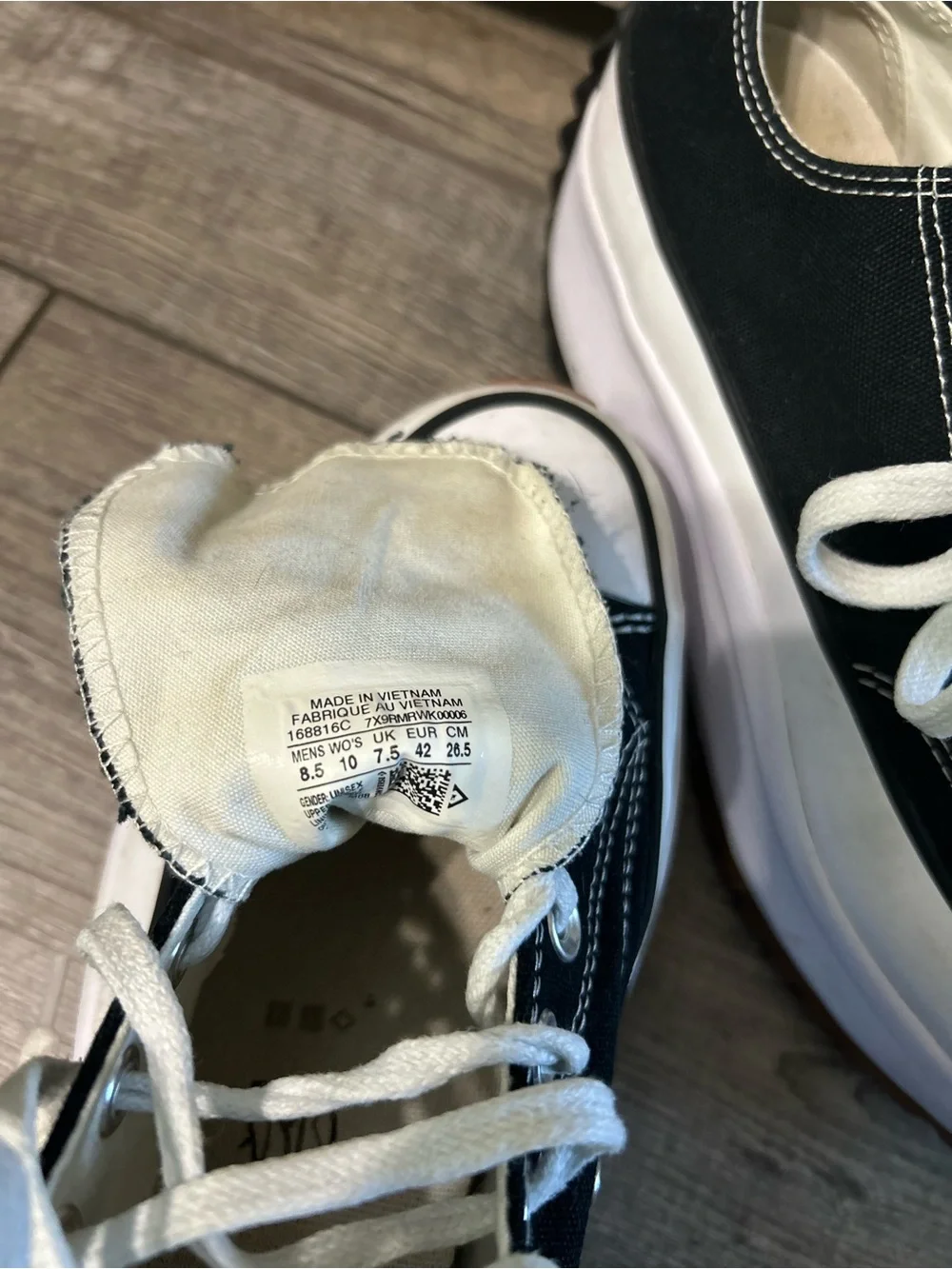 Converse Run Star Hike Low shoes Platform sneakers